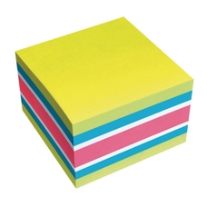 Brilliant Cube Sticky Notes Cube - Mix 1 - 75 x 75mm