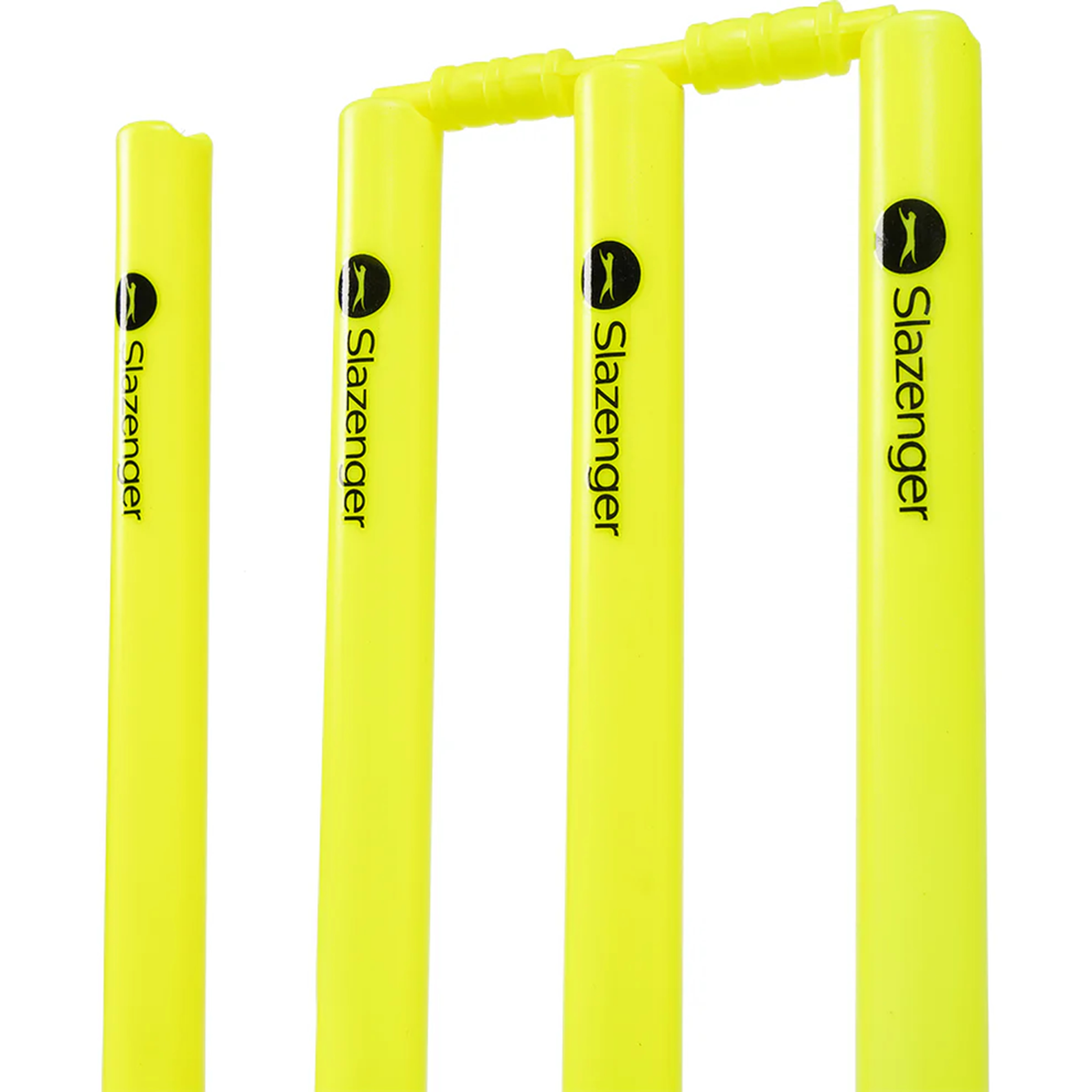 Slazenger Reflex Stump Set - Yellow/Black | PCKP07979 | Davies Sports