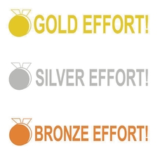 Xstamper 3 in 1 Stamp - Bronze, Silver and Gold Effort