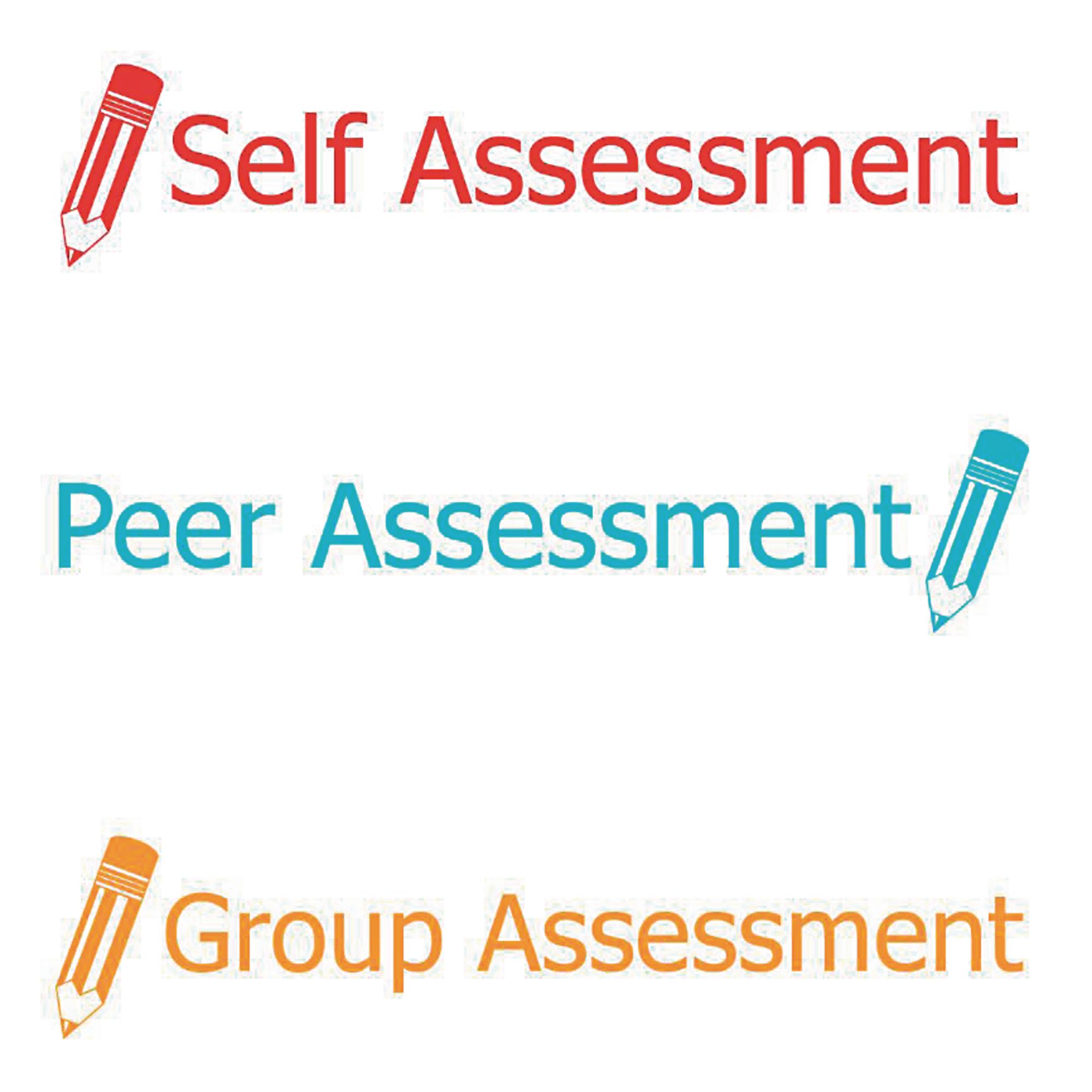 Xstamper 3 in 1 Stamp Self Peer and Group Assessment