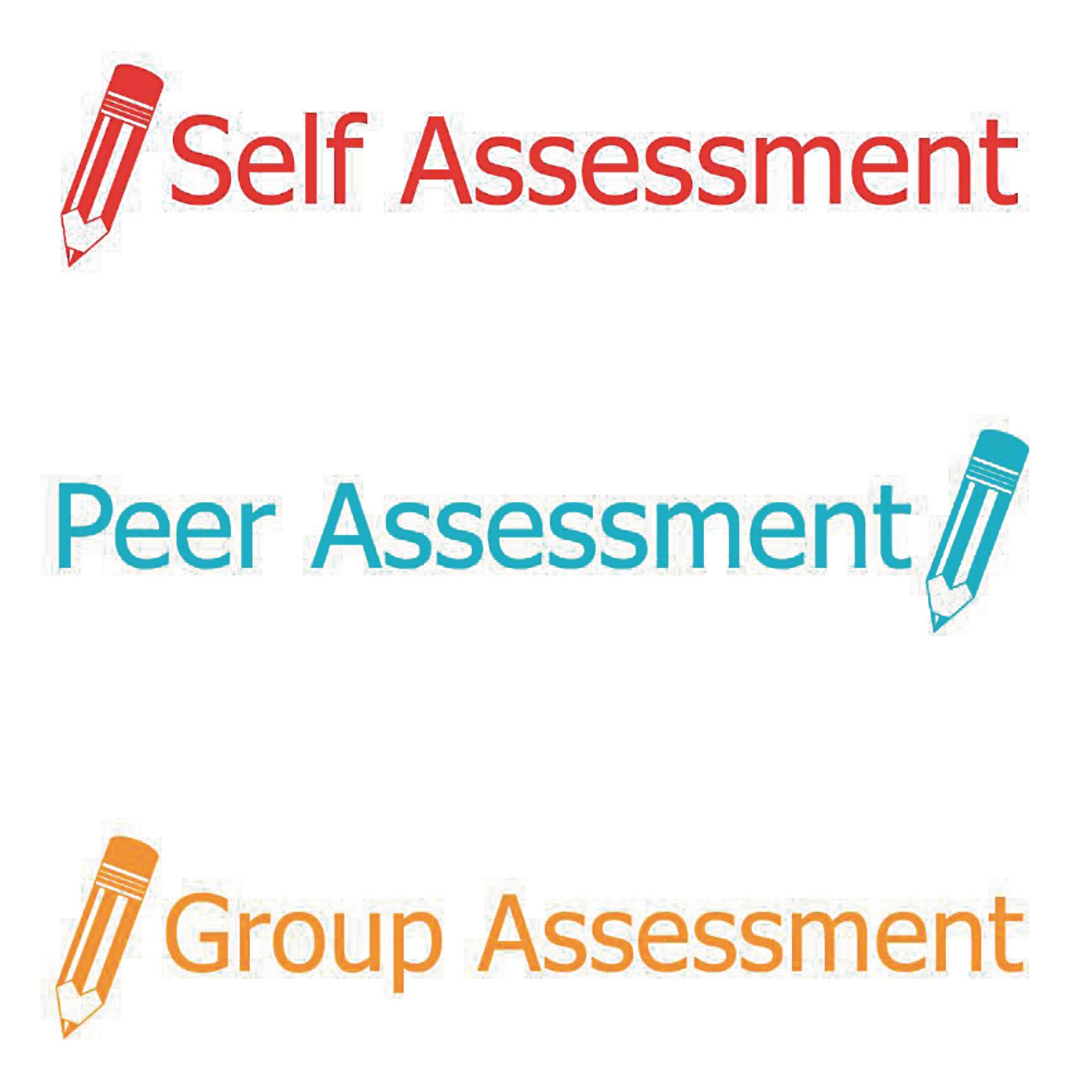Xstamper 3 in 1 Stamp - Self, Peer and Group Assessment