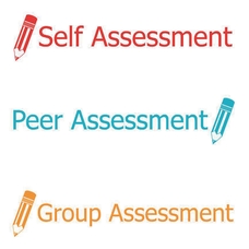 Xstamper 3 in 1 Stamp - Self, Peer and Group Assessment