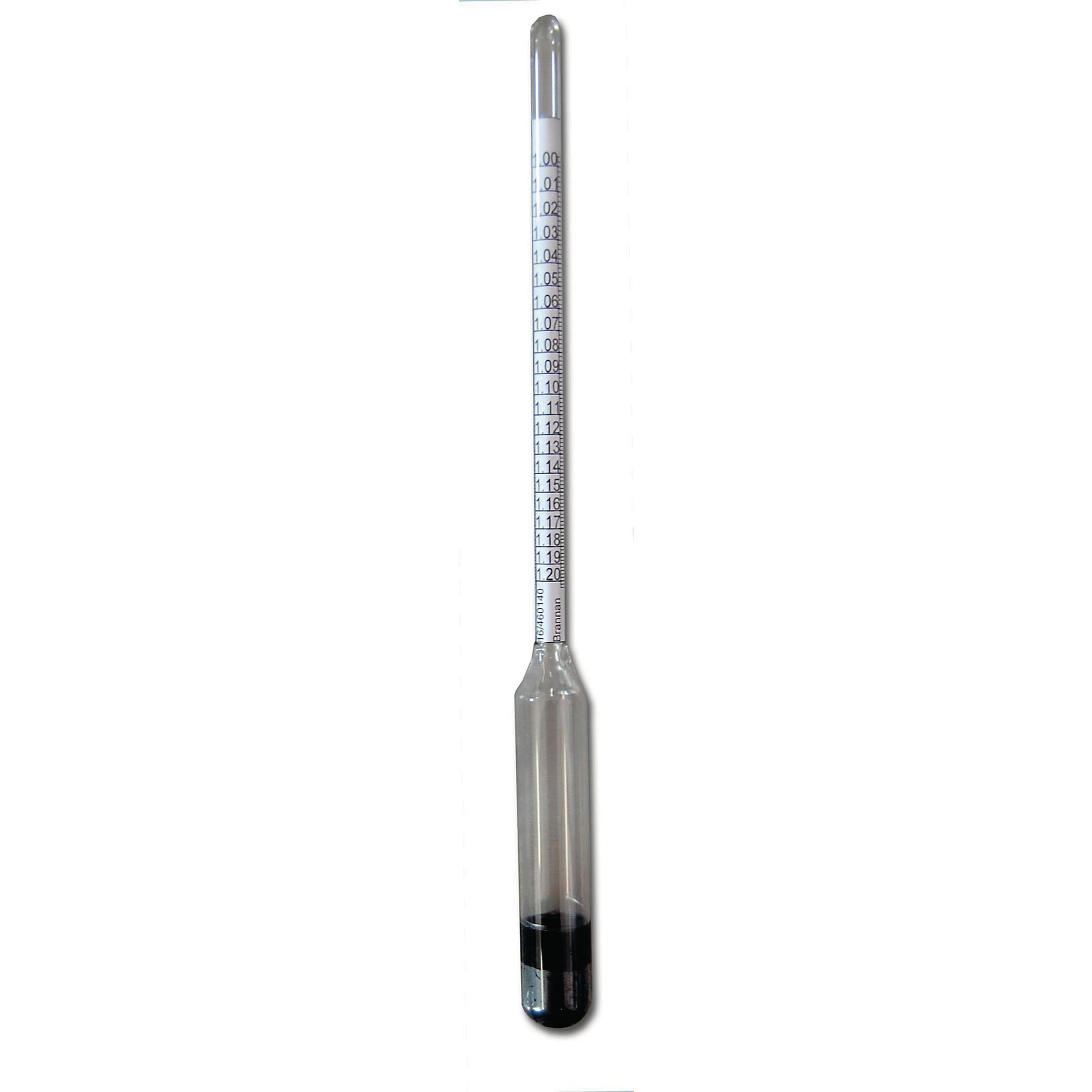 Brannan Hydrometer 250mm Medium Tension: 1.00-1.20