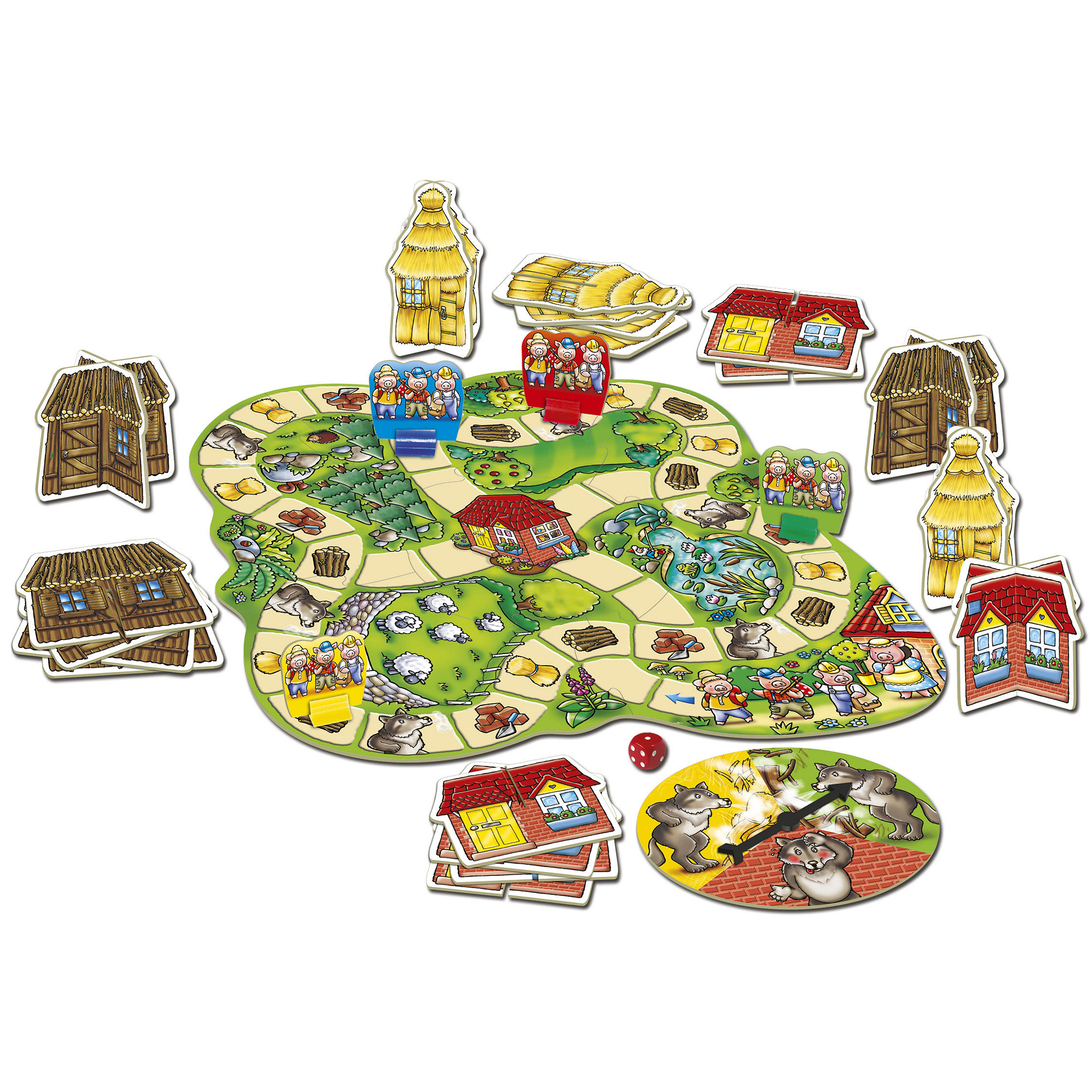 G1557977 - ORCHARD TOYS Three Little Pigs Game | GLS Educational