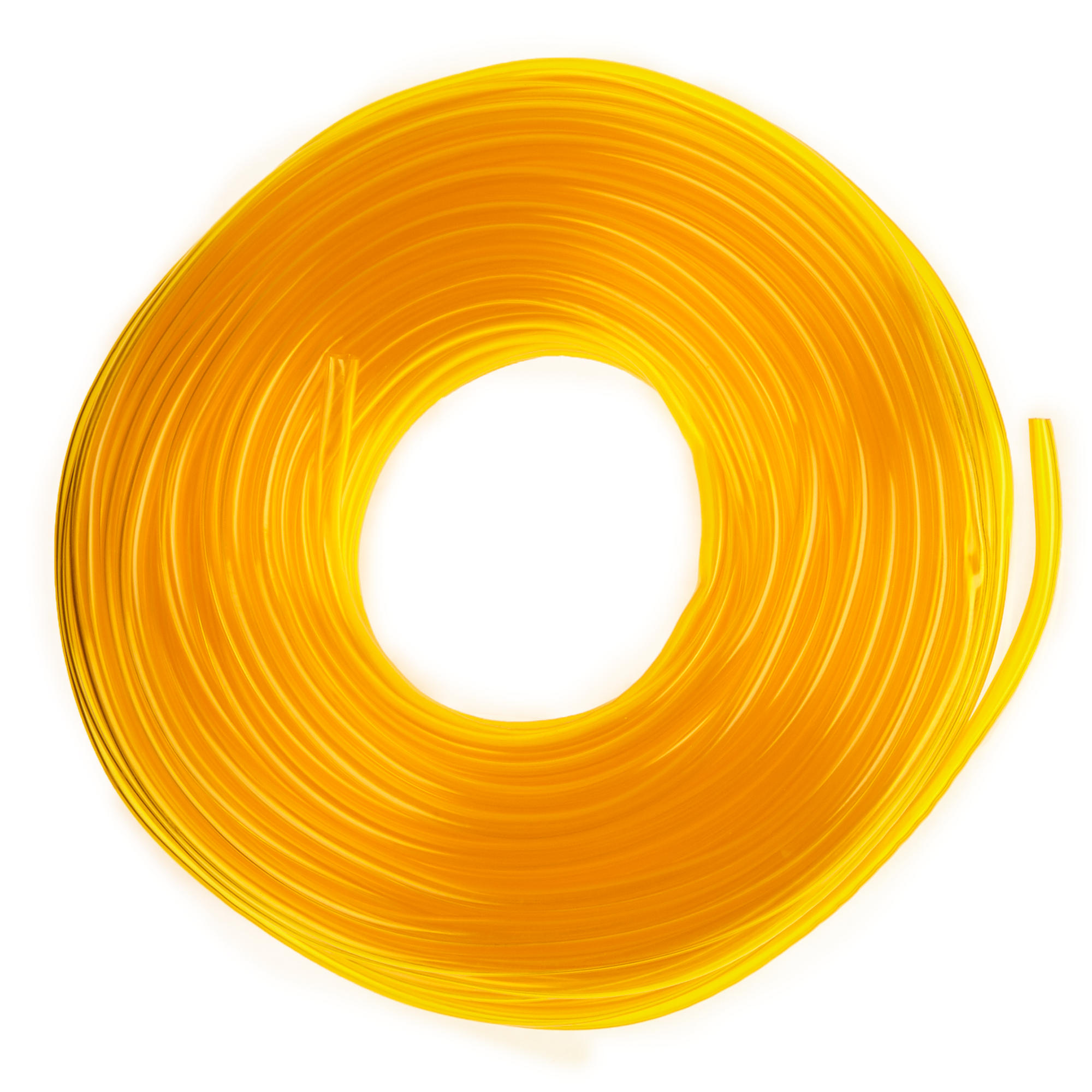 5mm Plastic Tubing Yellow