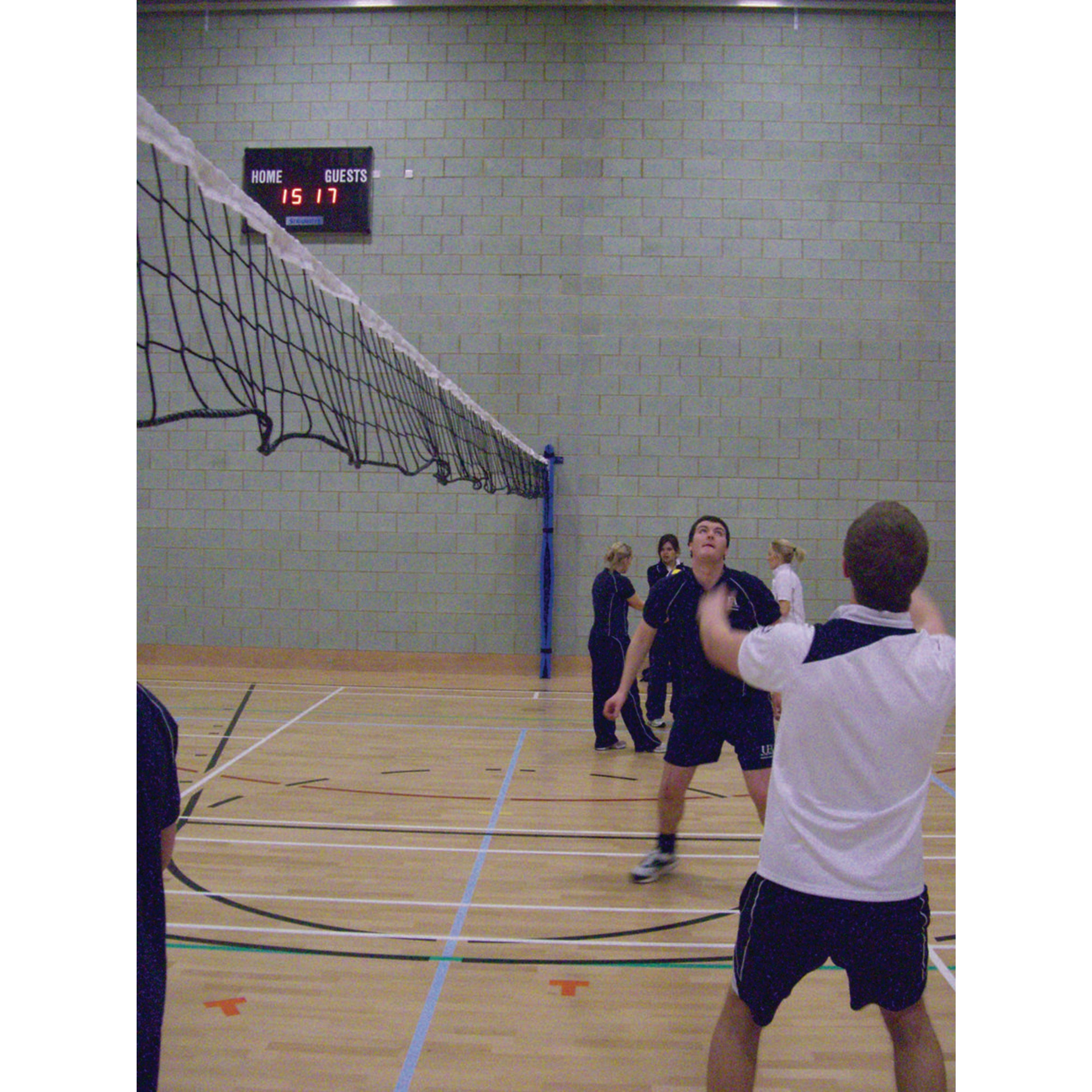 Universal Sports Net Wall Slider - Blue