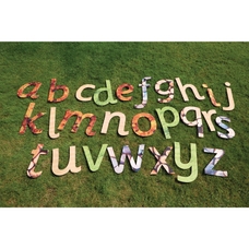 Giant Indoor/Outdoor Natural Letters from Hope Education