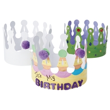 Decorate Your Own Crowns - Pack of 24