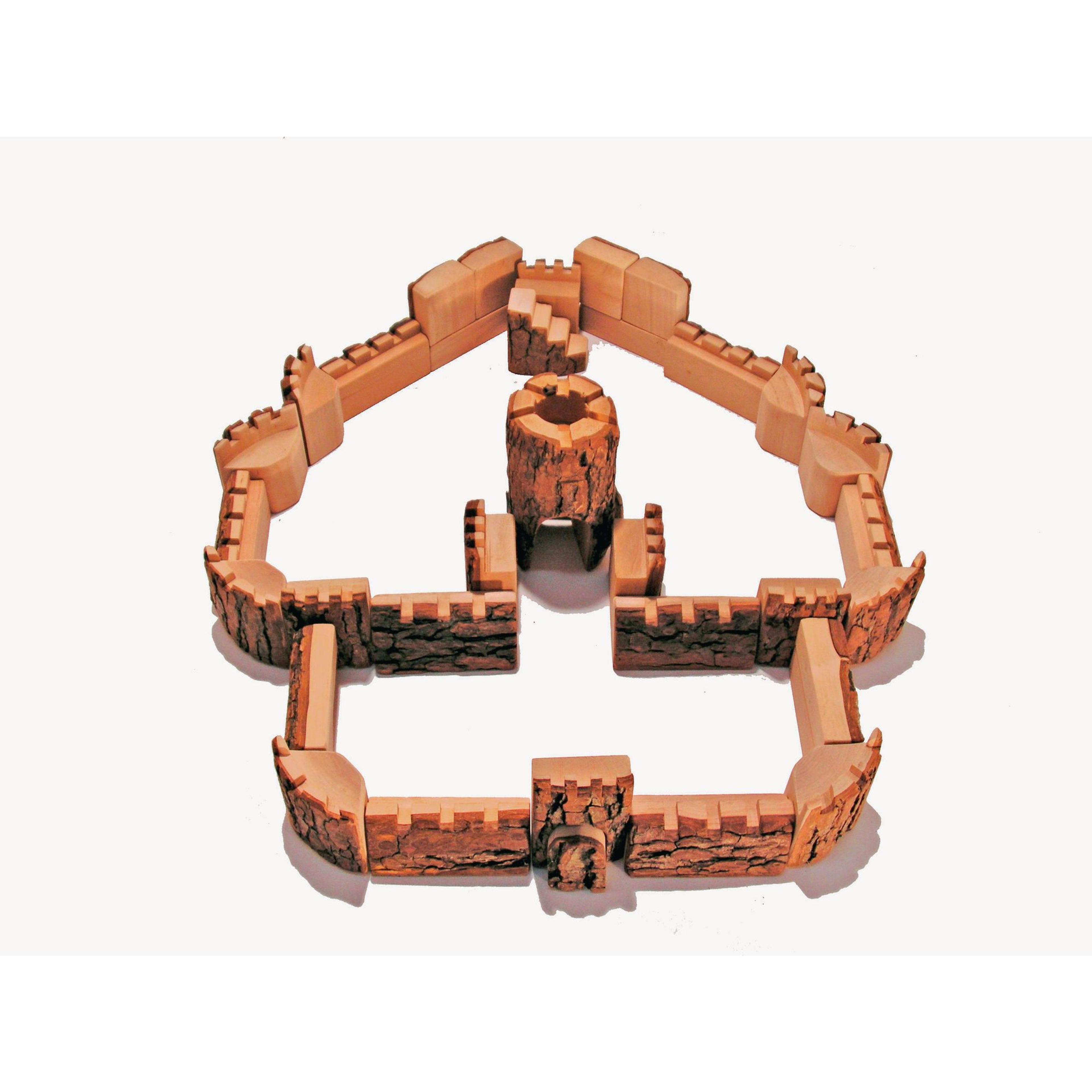 MagicWood Toys Camelot Castle Set - Pack of 35