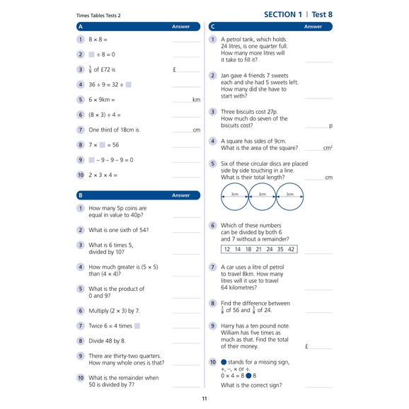 He Times Tables Tests Book 2 Ks2 Hope Education He Times Tables Tests Book 2 Ks2 Hope Education