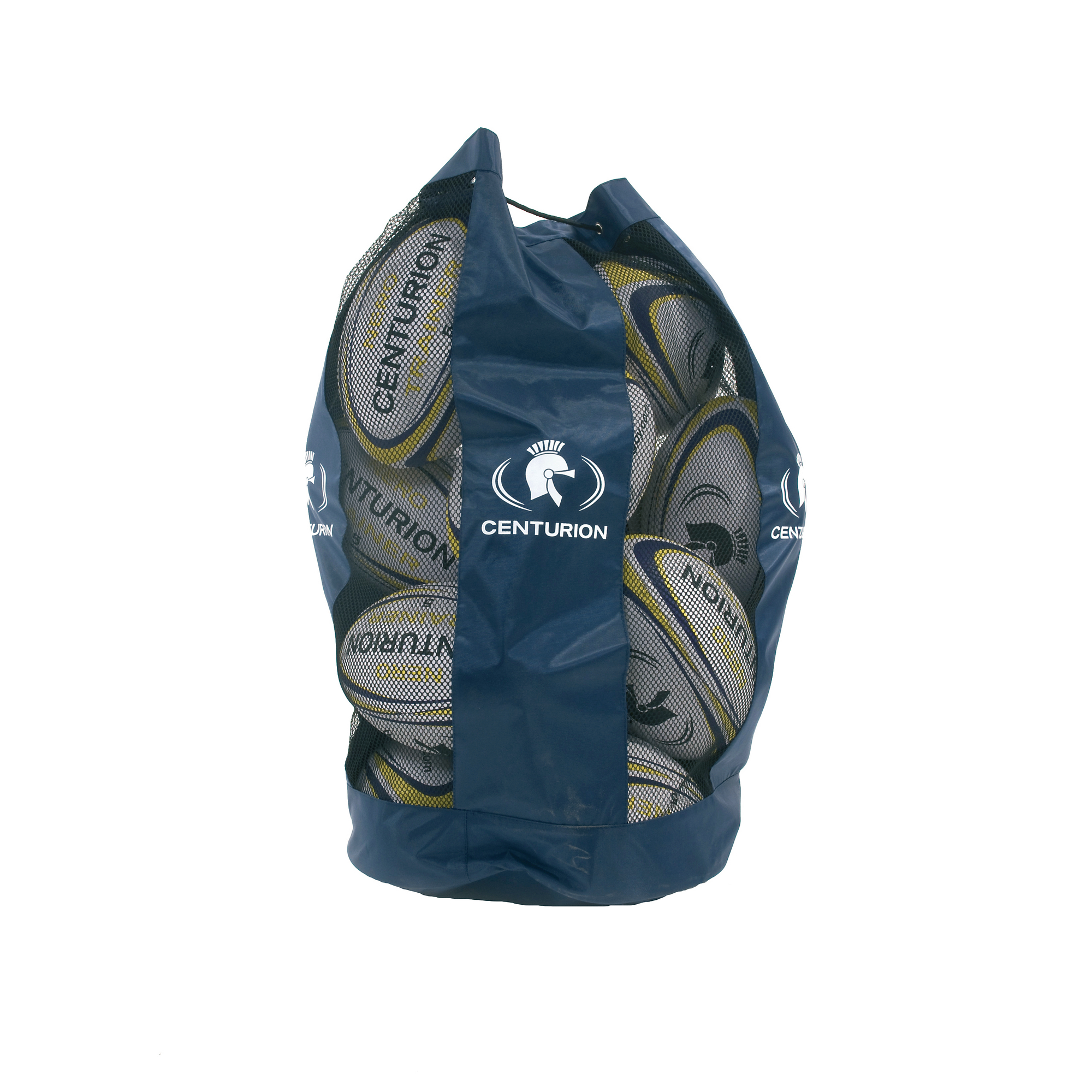 He Centurion Nero Trainer Rugby Ball White Yellow Blue Size 4 Pack Of 12 Hope Education