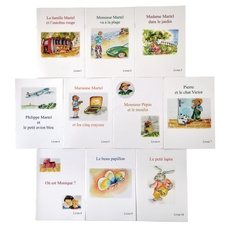 Reading Books In French - Pack of 10