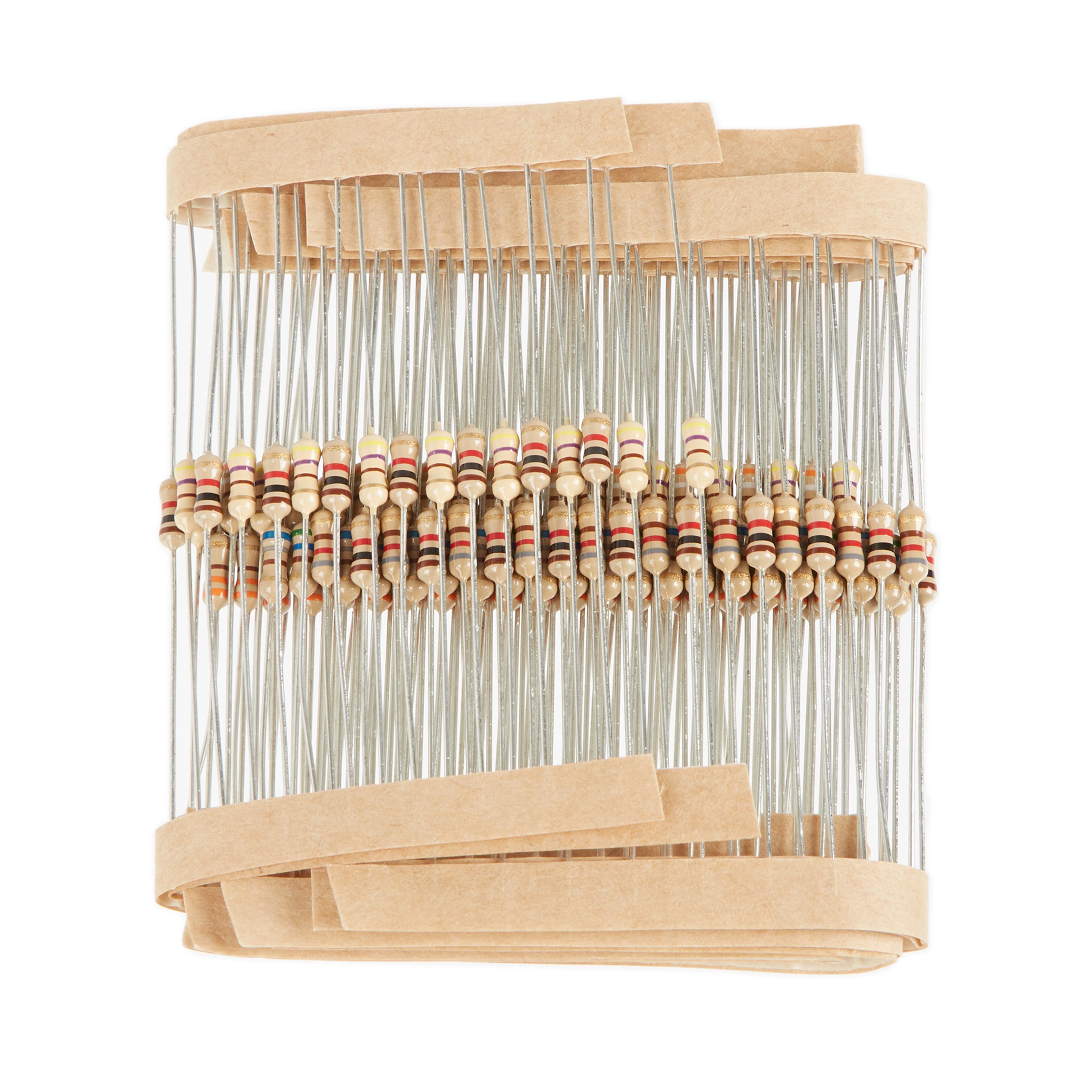 Mixed Resistors - 40 Values - Pack of 50