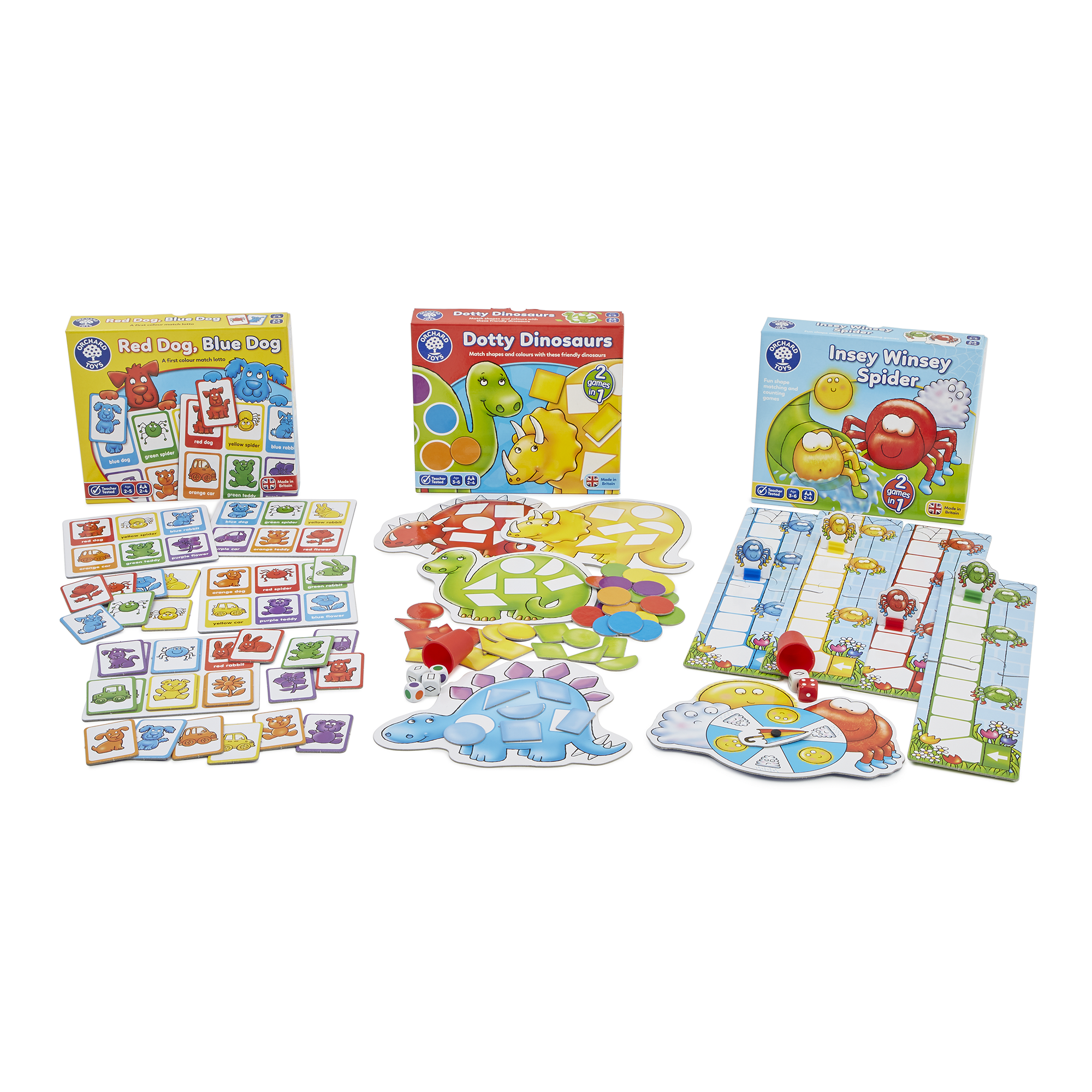 Colours And Shapes Games Pack