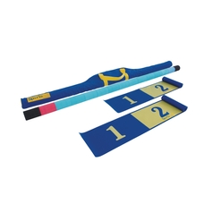 Eveque Highland Games Foam Caber Pack - Blue/Yellow