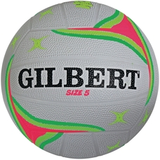 Gilbert APT Training Netball - Fluorescent - Size 4 