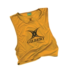 Gilbert Rugby Bib - Yellow - Boys