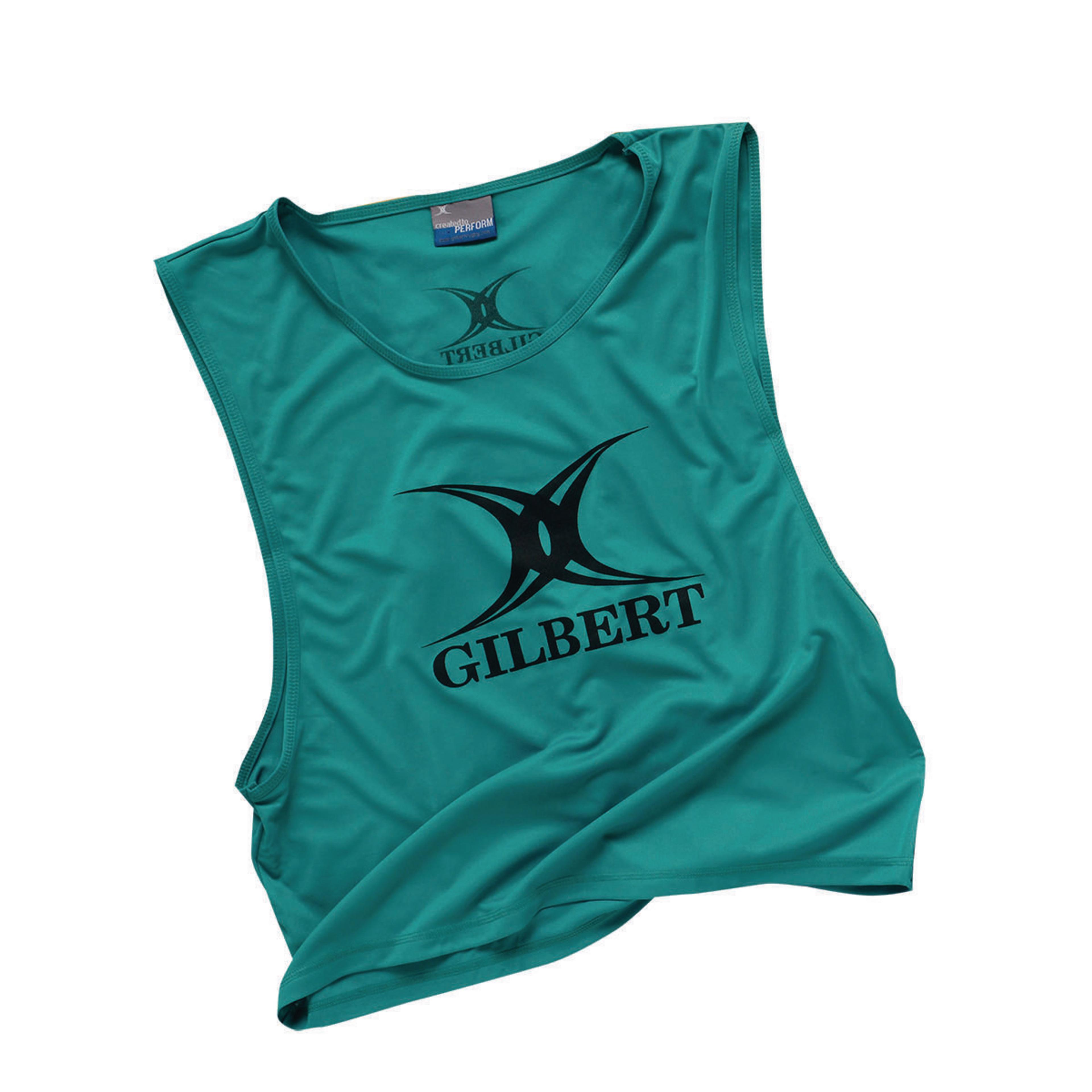 Gilbert Rugby Bib - Green - Youth
