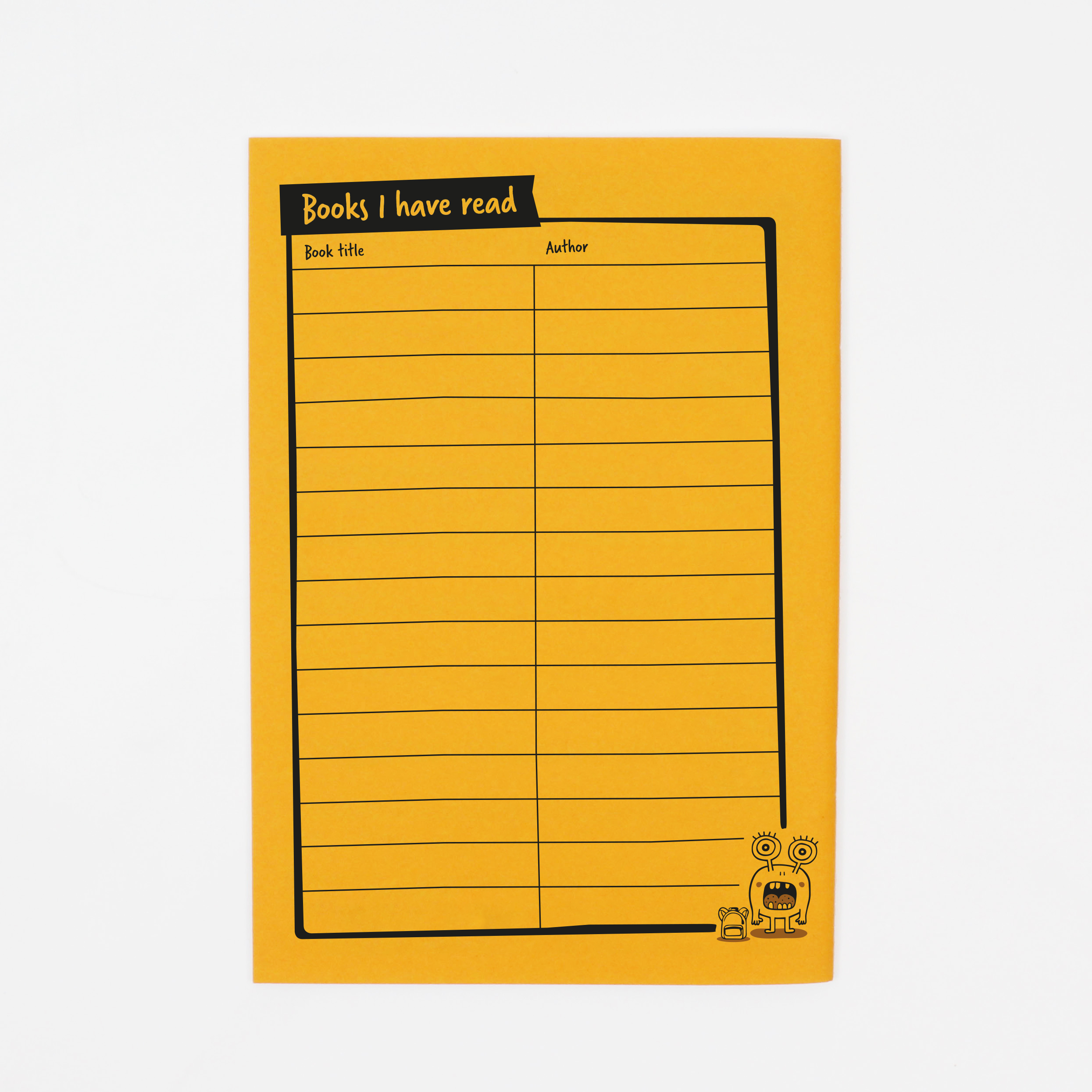 Primary Homework Diary Reading Record