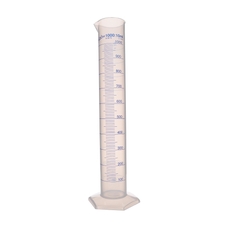 Azlon Measuring Cylinder - Tall Form - 1000ml 