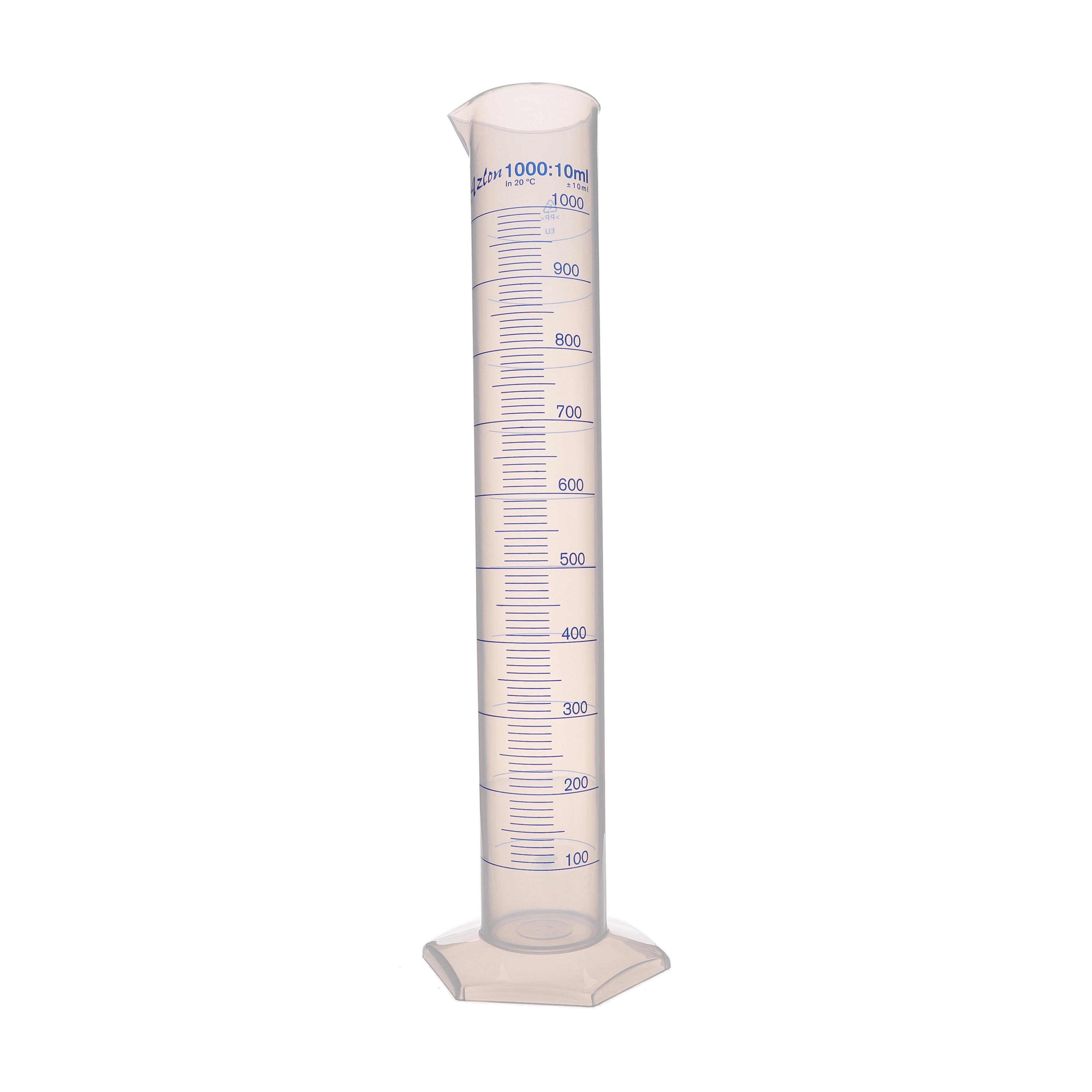 AZLON Measuring Cylinder - Tall Form - 1000ml 