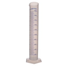 Azlon Measuring Cylinder - Tall Form - 2000ml