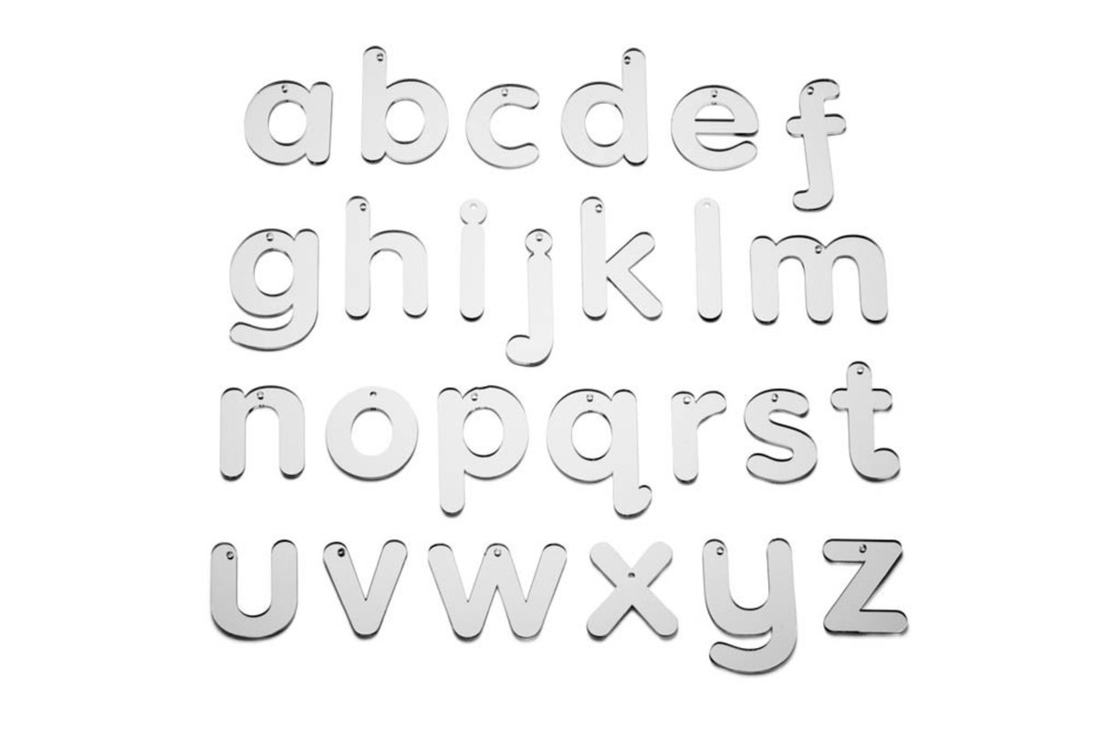 Commotion Mirror Letters - 70mm | ACMT14441 | LDA Resources