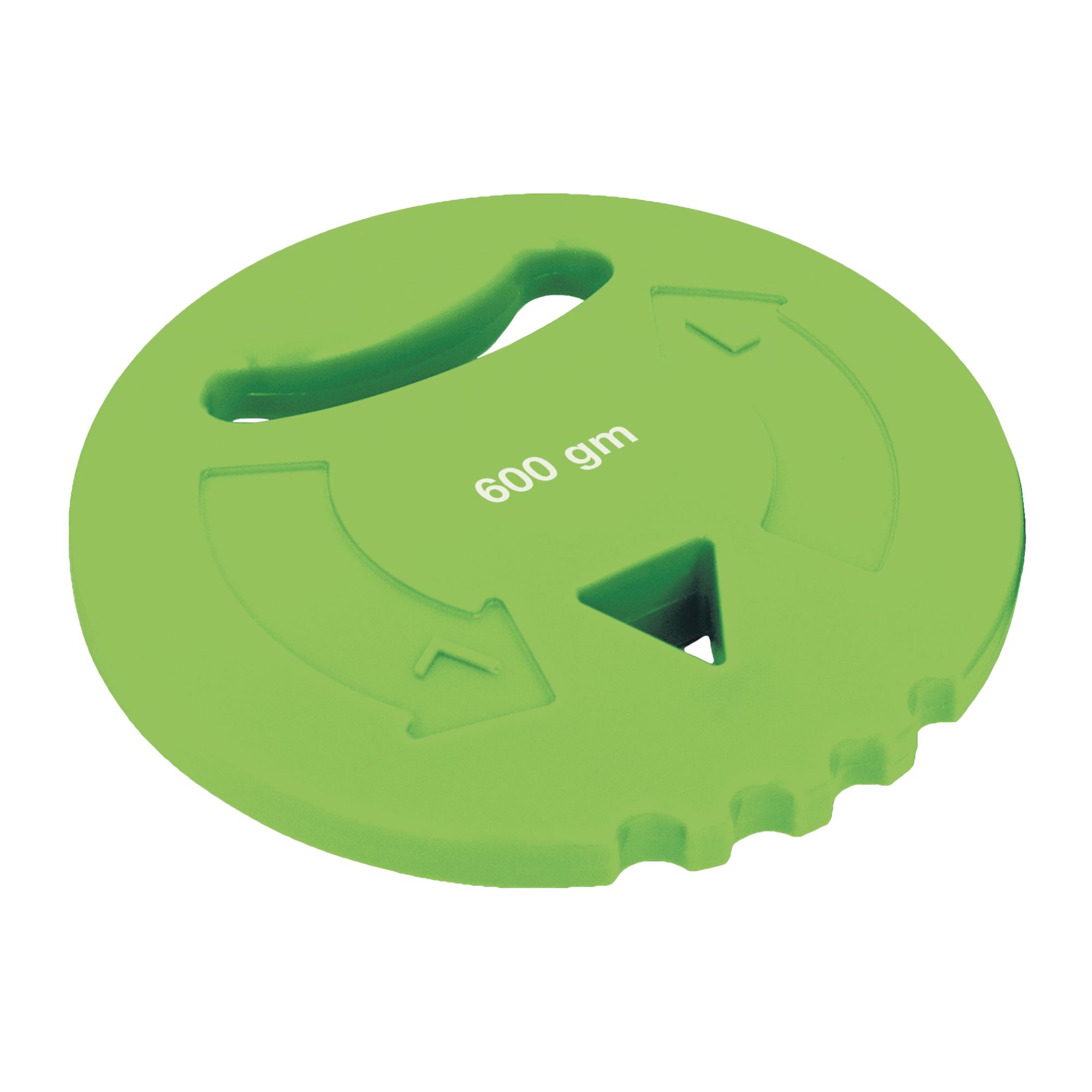 Soft Pvc Multi-throw Discus Green 0.6kg