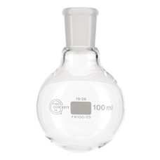 Quickfit® Round Bottom Flask: Short Neck - 100ml: 19/26