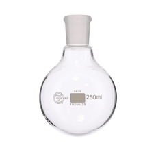 Quickfit® Round Bottom Flask: Short Neck - 250ml: 24/29 - Pack of 5