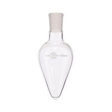 Quickfit Pear Shaped Flask - 100ml - 19/26