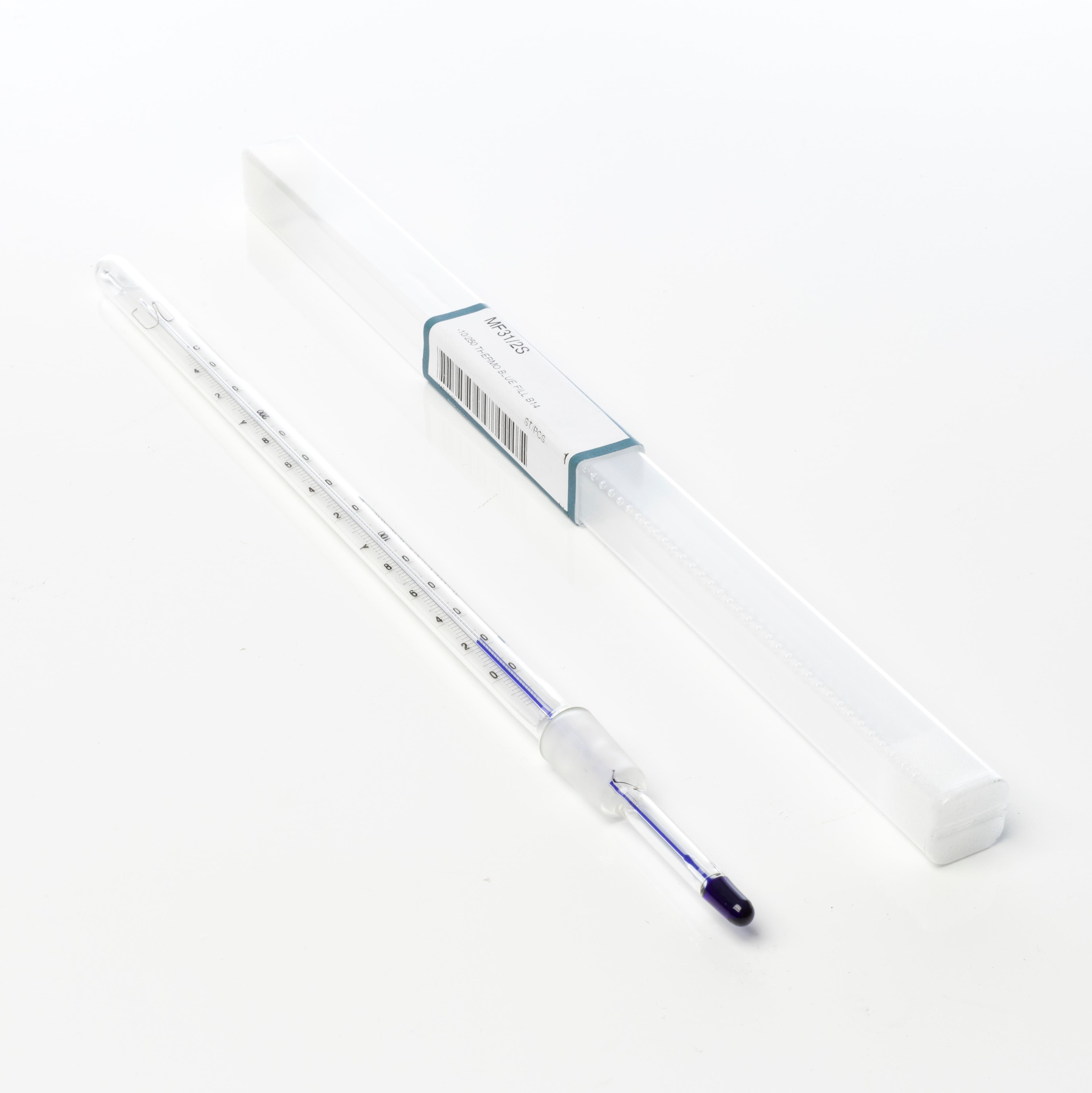 Quickfit Spirit Thermometer with Integral Cone