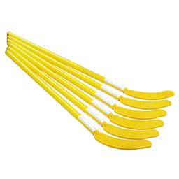 Eurohoc Floorball Hockey Stick - Yellow - Junior