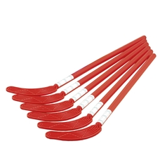 Eurohoc Floorball Hockey Stick - Red - Junior