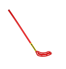Eurohoc Floorball Hockey Stick - Red - Junior