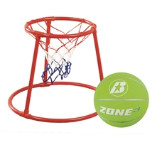 Floor Basketball Set - Red/Green - Size 3
