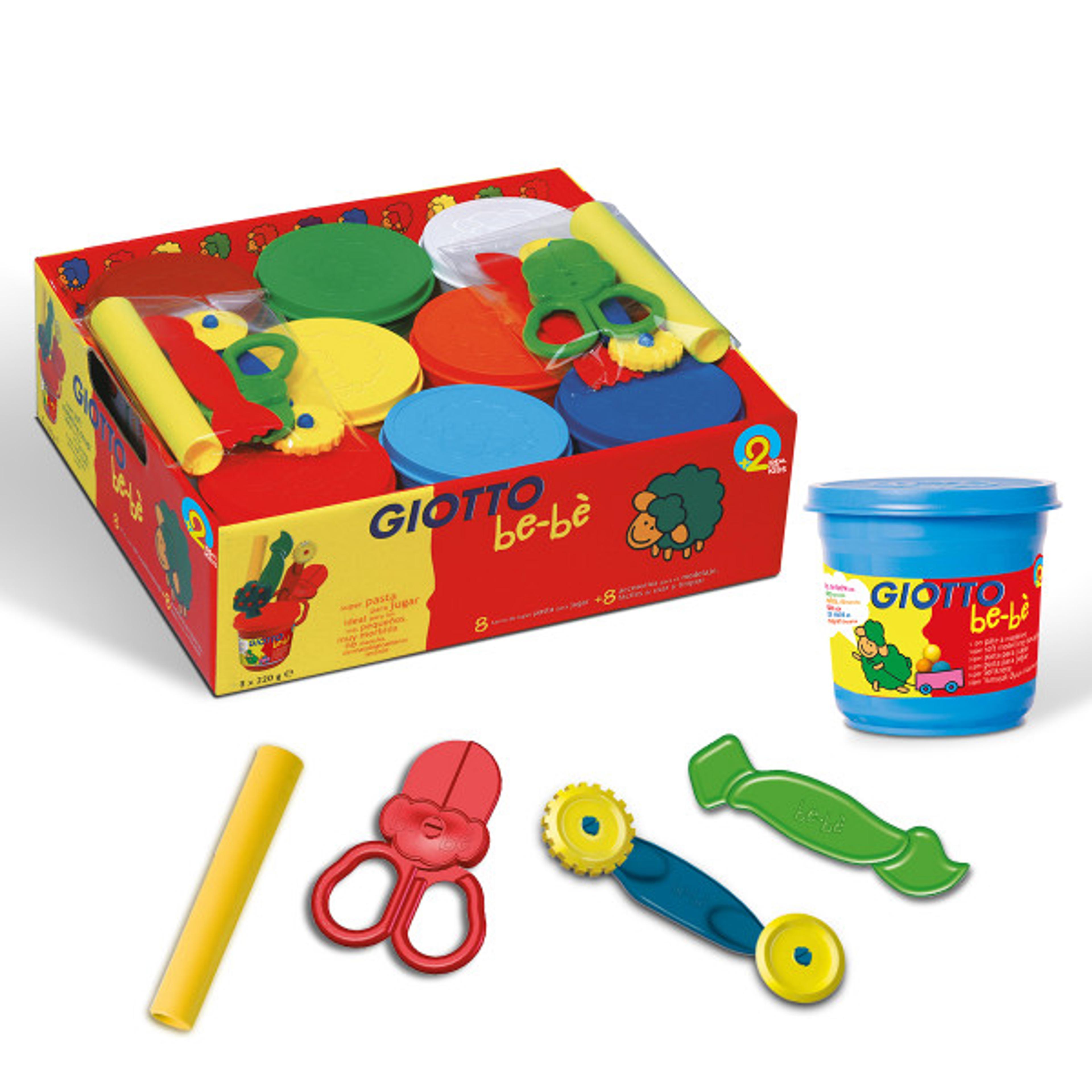 GIOTTO be-bé Soft Modelling Dough Set