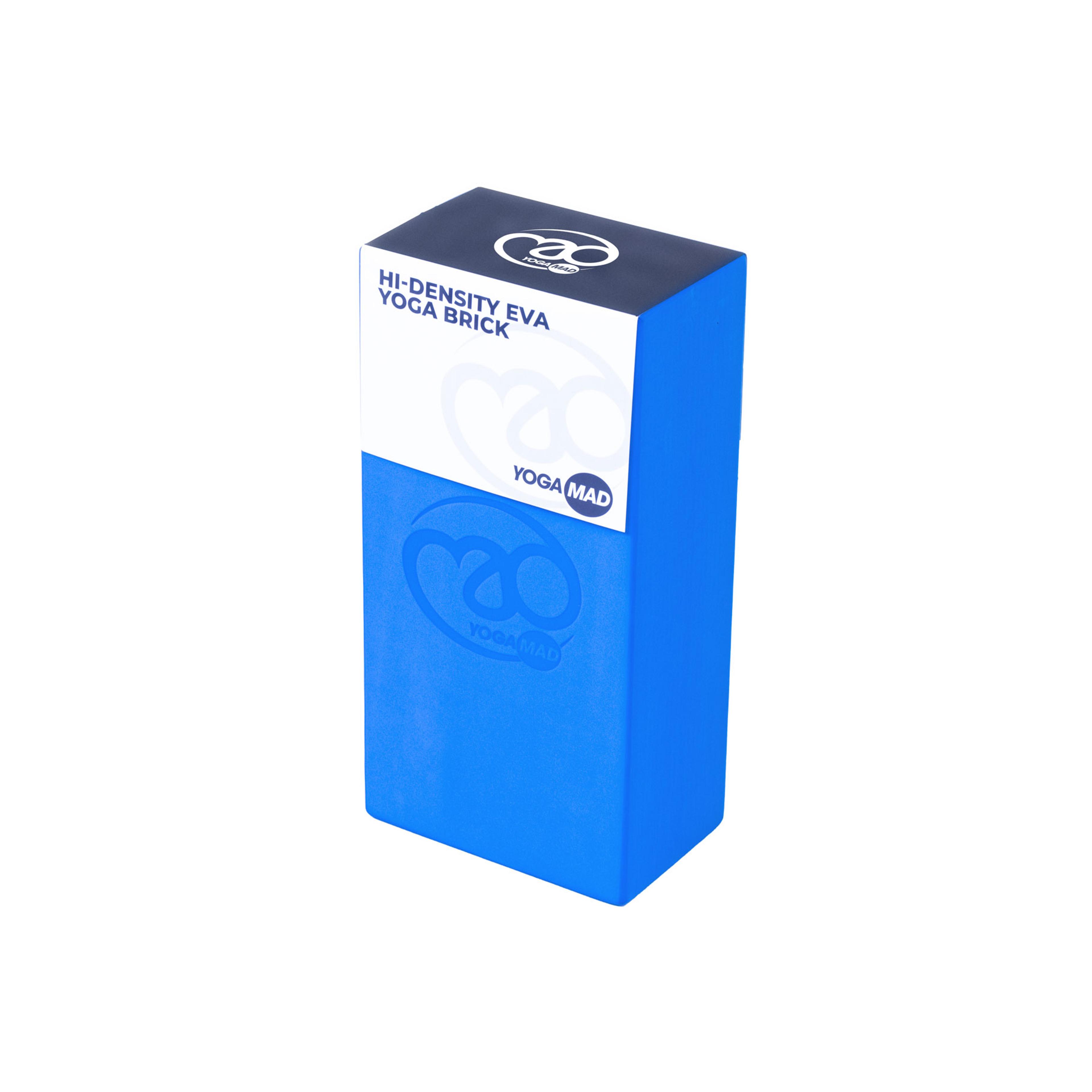 Fitness Mad Hi-Density Yoga Brick - Blue