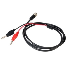 BNC Plug to Red and Black Stackable 4mm plug leads
