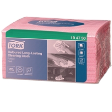 Tork Long-Lasting Cleaning Cloth - Red