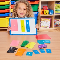 Learning Resources Double-Sided Magnetic Fraction Squares - Set 51