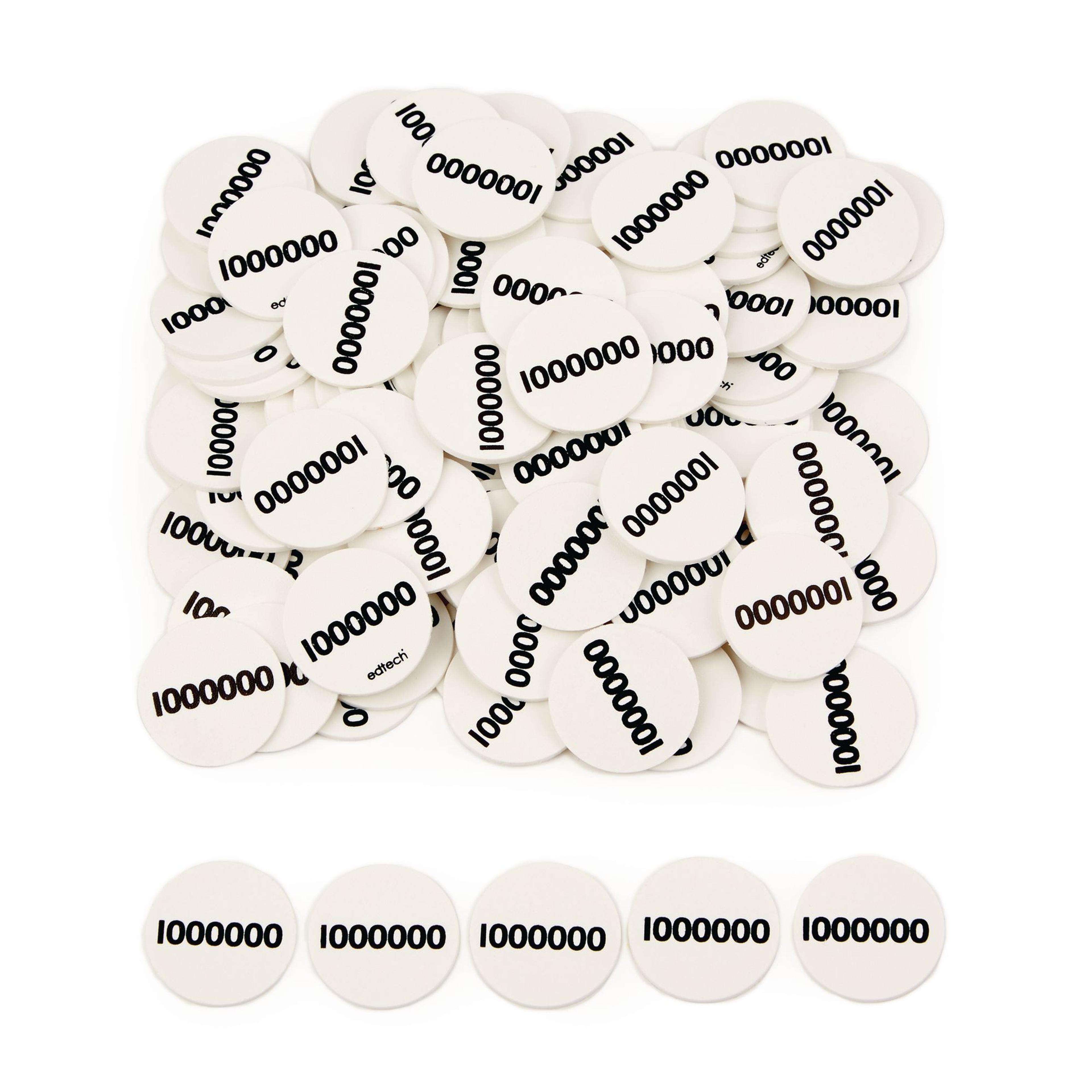 1,000,000s Place Value Counters from Hope Education