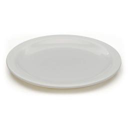 White Melamine Tableware - 165mm Plates - Pack of 12