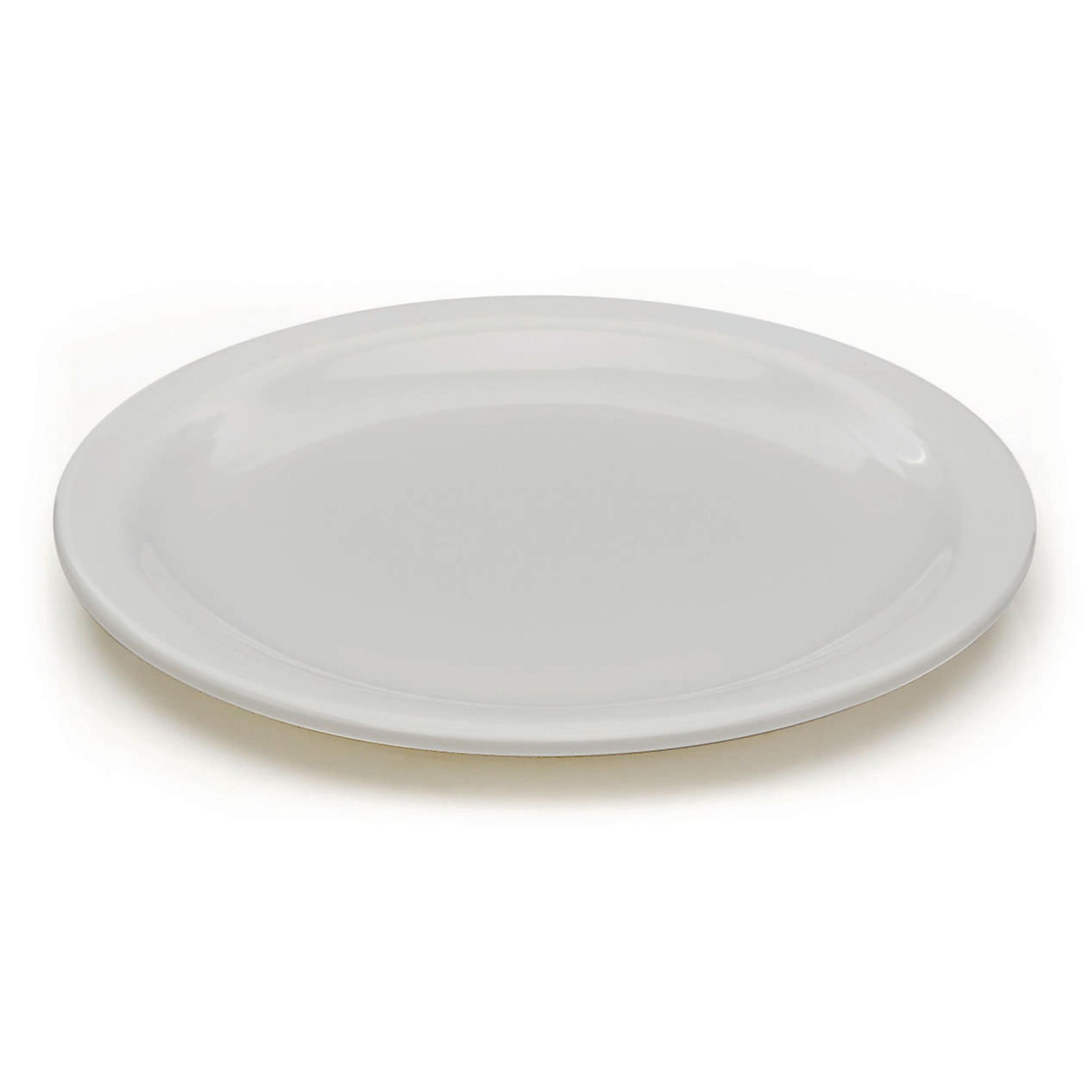 White Melamine Tableware - 165mm Plates - Pack of 12