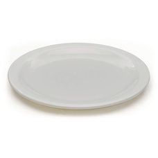 White Melamine Tableware - 165mm Plates - pack of 12