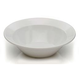 White Melamine Tableware - 165mm Bowls - Pack of 12