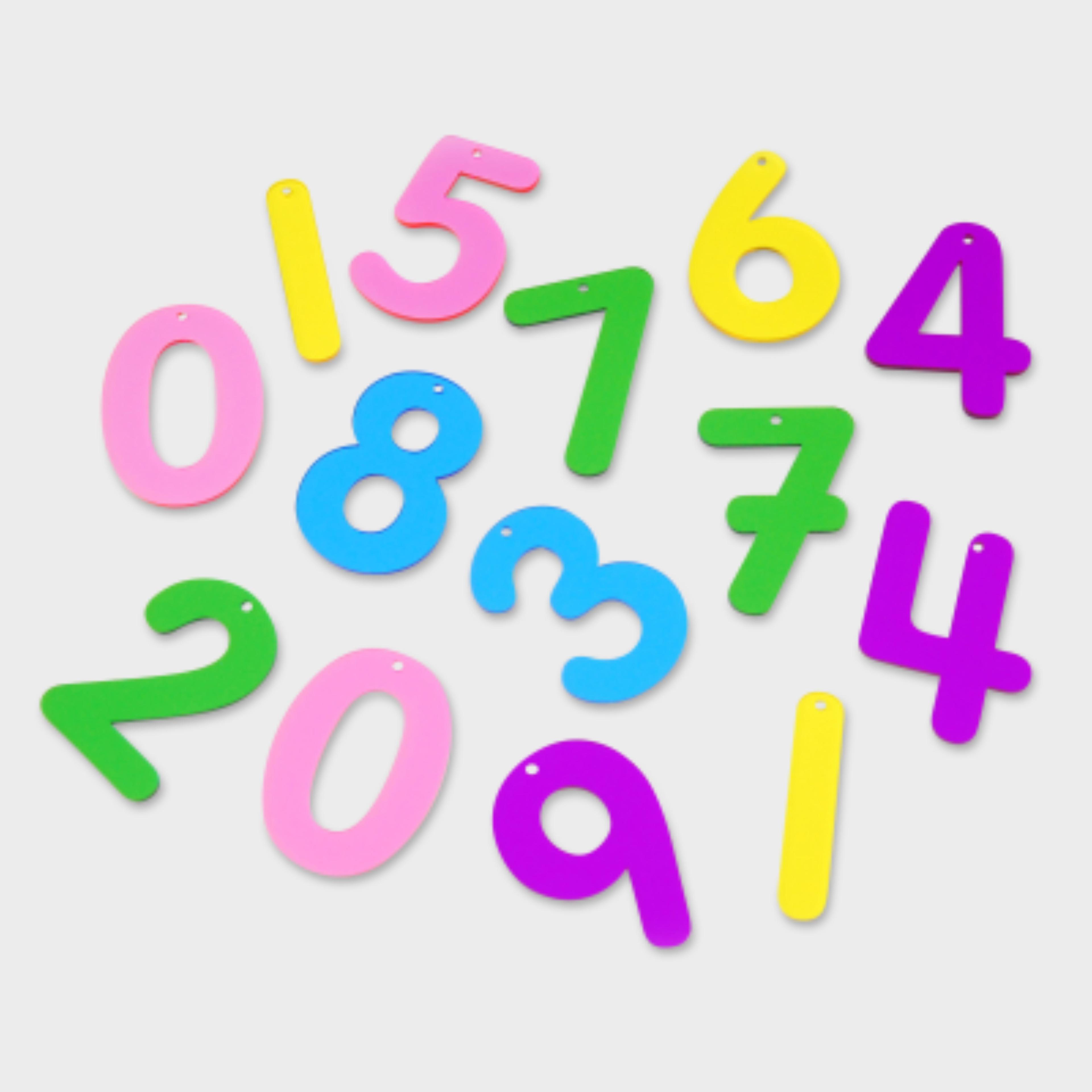 Commotion Rainbow Numbers - 0-10