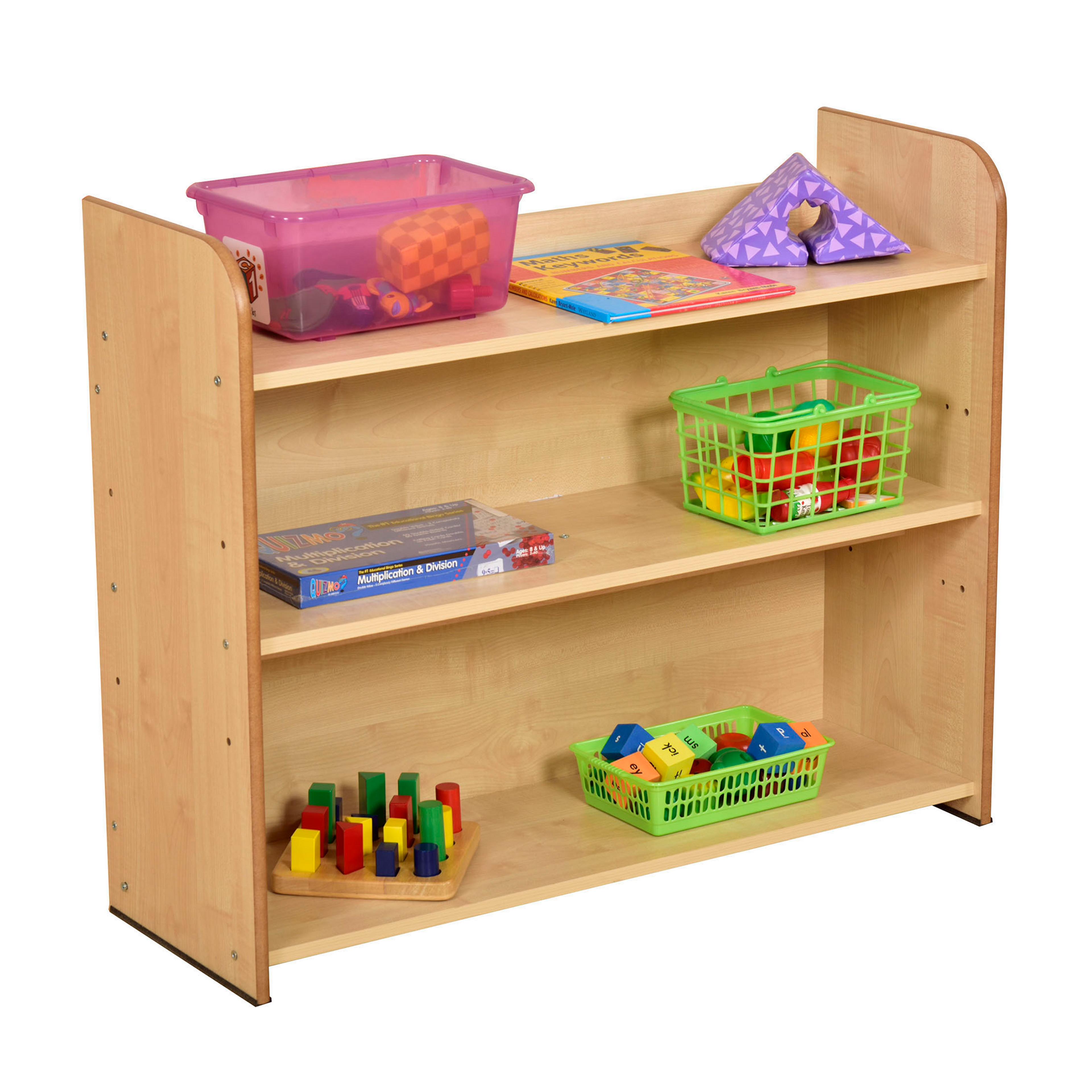 Three Shelf Bookcase - Maple