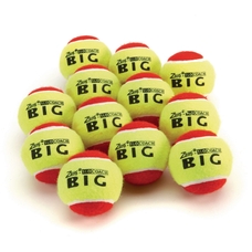 Zsig SLOcoach Big Tennis Ball - Red Stage - Pack of 12