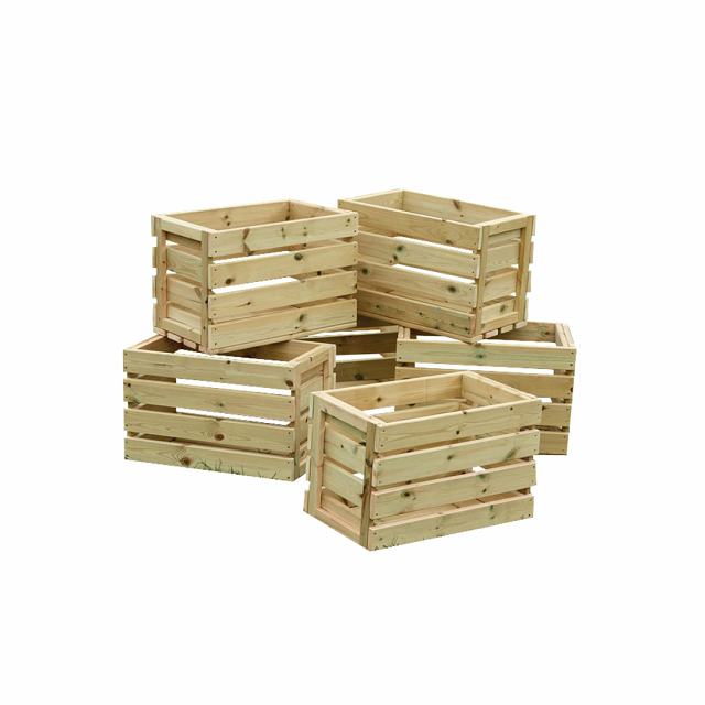 Wooden Crates X 6